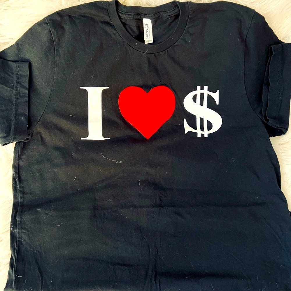 I LOVE MONEY tee